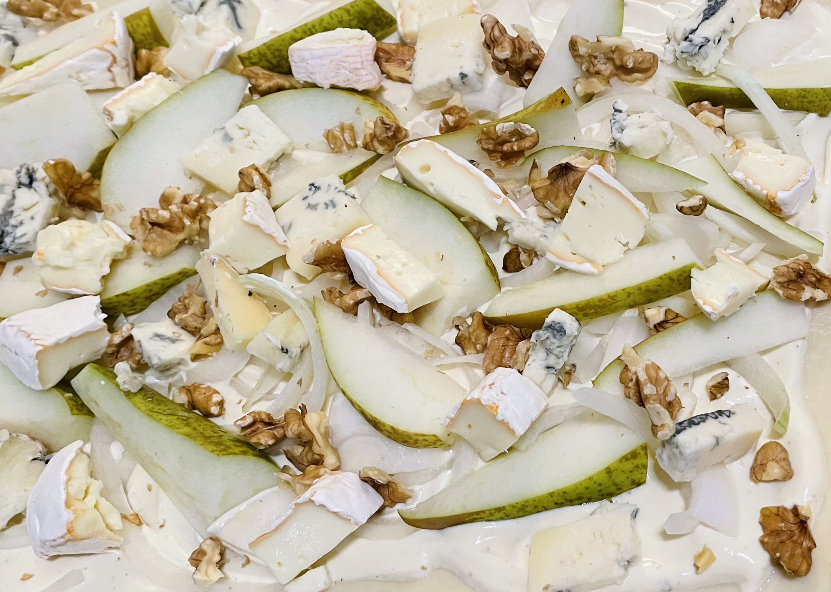 before putting in oven