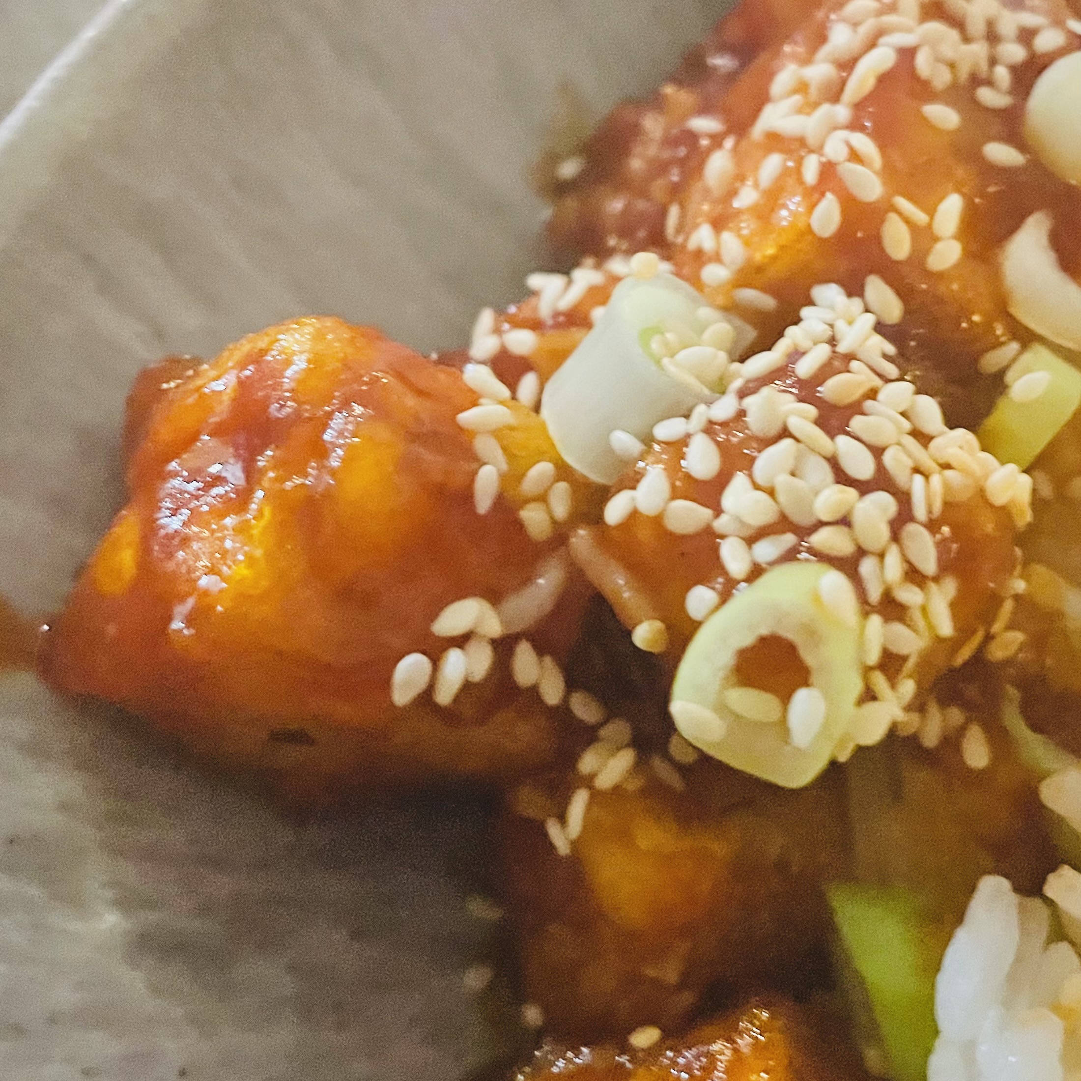 glazed tofu 