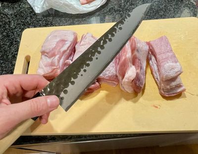 preparing meat