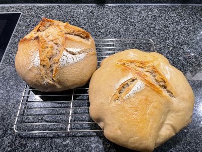 two loafs