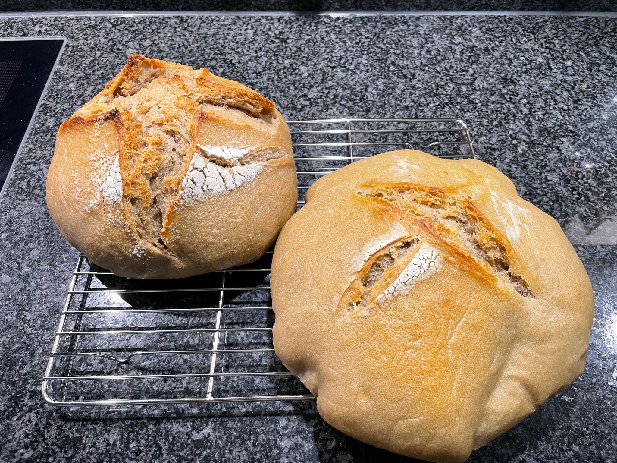 two loafs