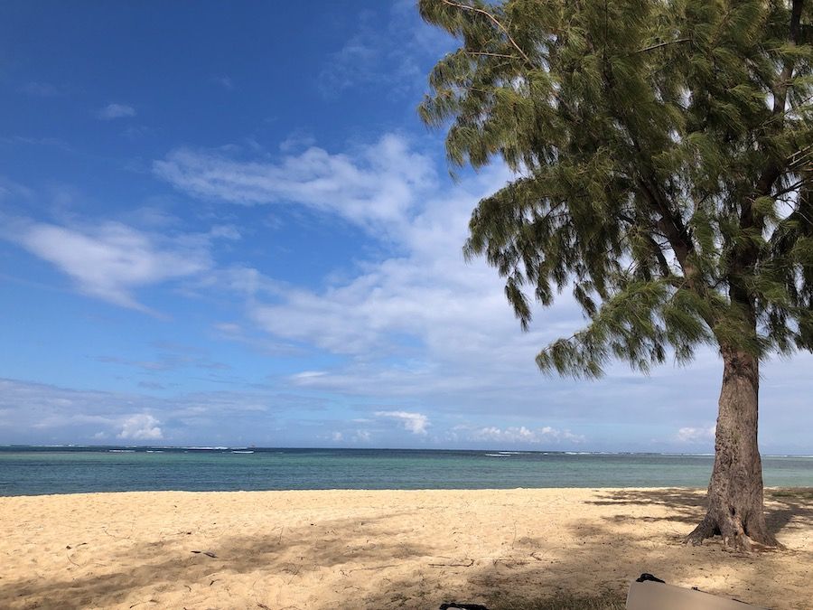 le morne beach