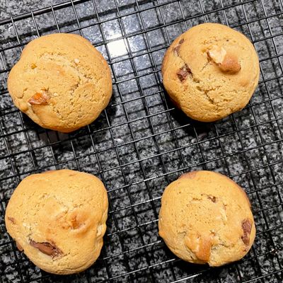 cookies on drying rack