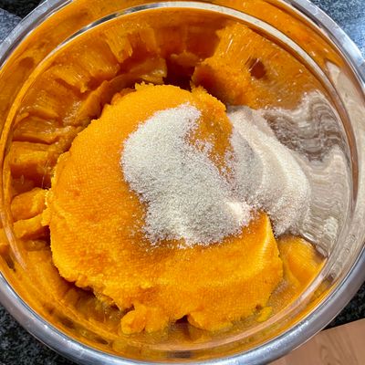 sweet potato purée